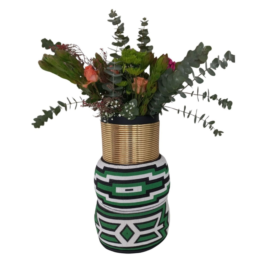 Double Sikholwane Décor Pot